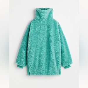 OVERSIZED TEDDY BEAR FABRIC ANORAK (NEW NO TAG)